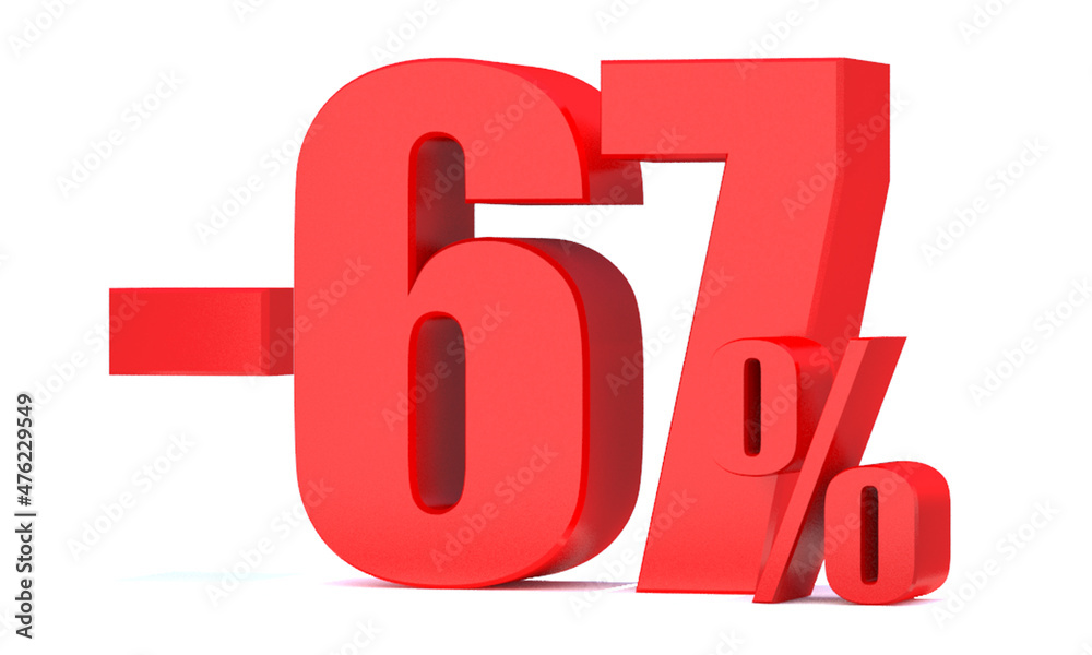 Minus 67 Percent off 3d Sign on White Background, Special Offer 67% Discount Tag, Sale Up to 67 Percent Off,big offer, Sale, Special Offer Label, Sticker, Tag, Banner, Advertising, offer Icon Minus 67 Percent off 3d Sign on White Background, Special Offer 67% Discount Tag, Sale Up to 67 Percent Off,big offer, Sale, Special Offer Label, Sticker, Tag, Banner, Advertising, offer Icon