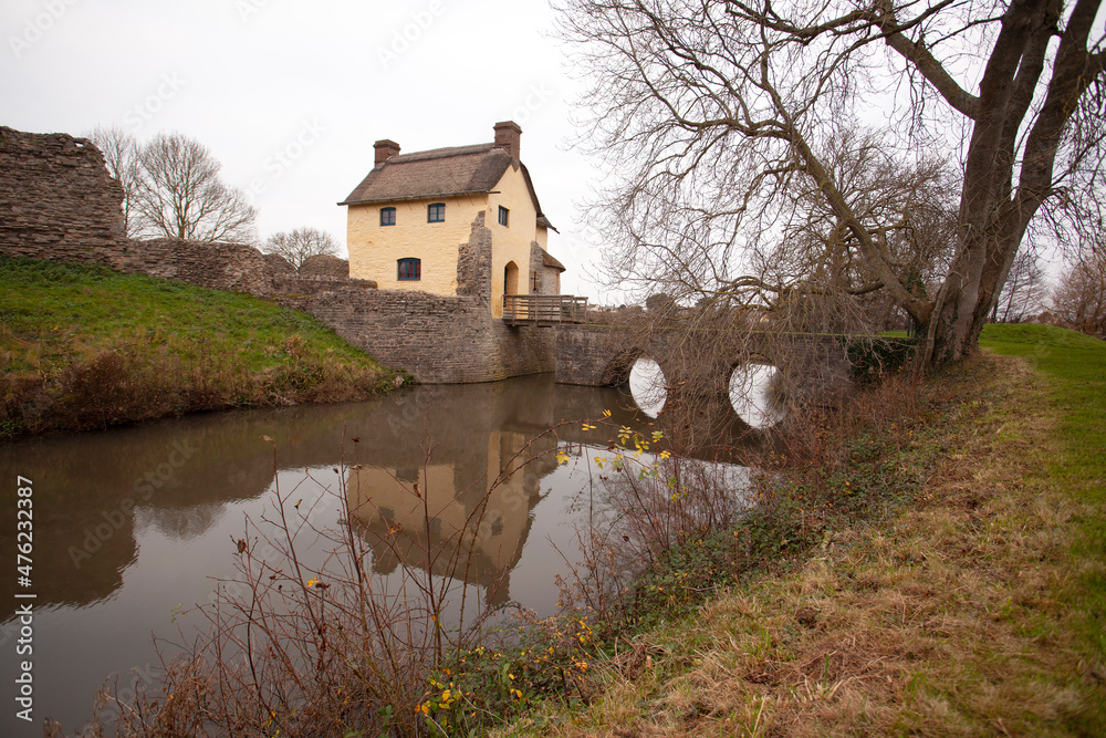 Obraz premium Stogursey Castle, Somerset, United Kingdom
