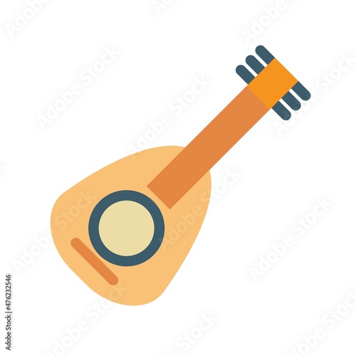Oud Flat Vector Icon Design