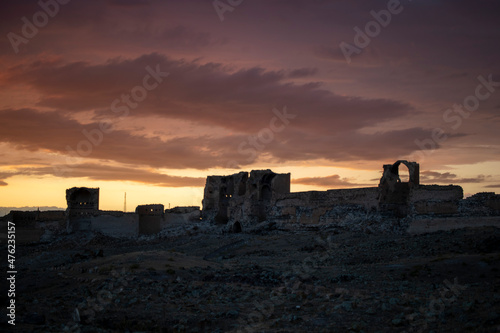 Kars, Turkey. Ani Ruins, an ancient settlement belonging to the Armenian culture. © Hatice