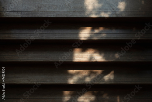 walkway wood stairs outdoor and background photo