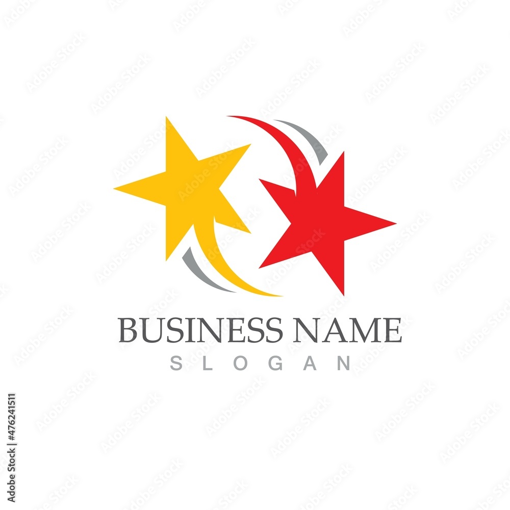 Star icon Template vector illustration Star icon Template vector illustration