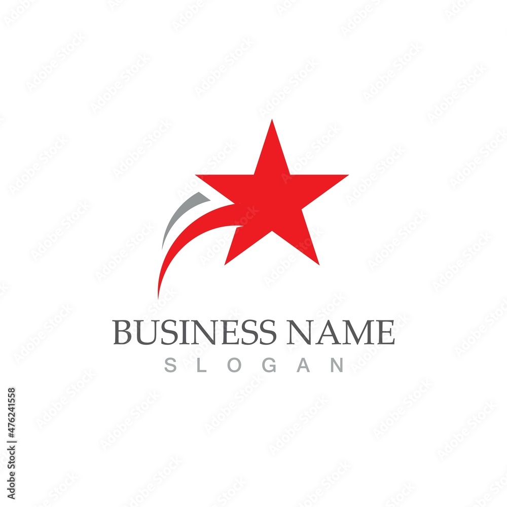 Star icon Template vector illustration Star icon Template vector illustration