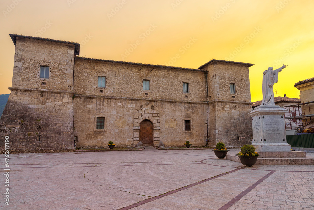 Norcia, Umbria, Italy: the castle known as Castellina