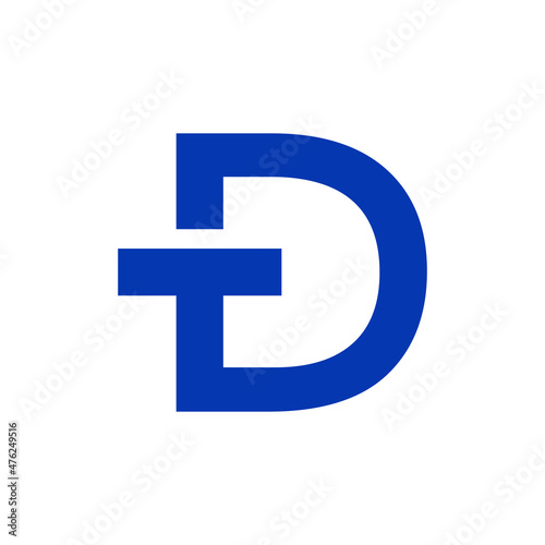 Free Download TD Logo can be used for company, icon, and others. - GFXLoad