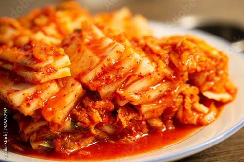 Kimchi, Korean spicy pickles dish 