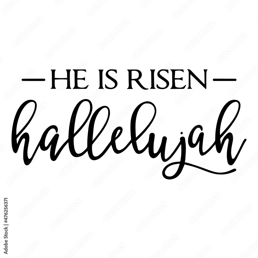 Photo &amp; Art Print he is risen hallelujah background inspirational ...