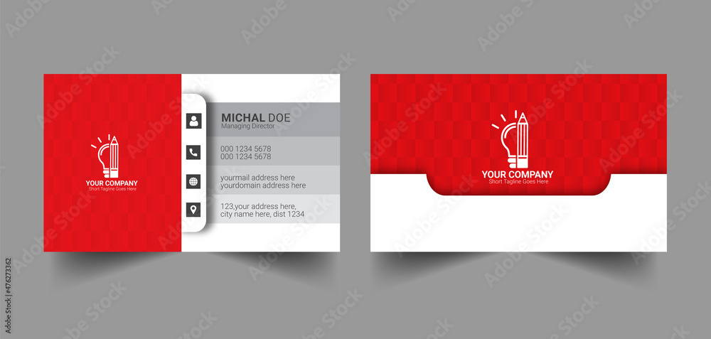 Creative visiting sale card