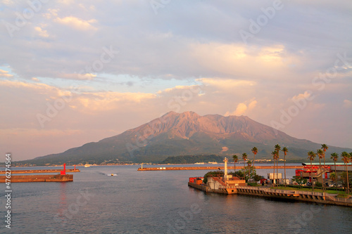 Sakurajima, kyushu, Japan photo