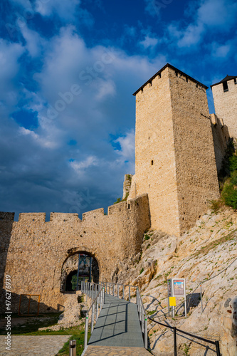 Golubac fortress in Serbia