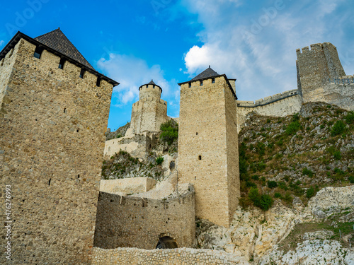 Golubac fortress in Serbia