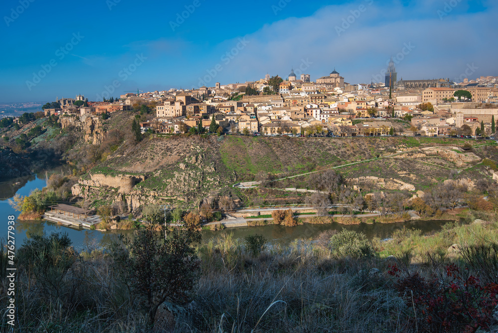 View of the city of Toledo in Spain 