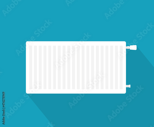 heating radiator icon- vector illustration