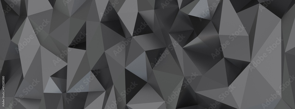Abstract 3d rendering of triangulated surface. Contemporary background. Futuristic polygonal Abstract 3d rendering of triangulated surface. Contemporary background. Futuristic polygonal