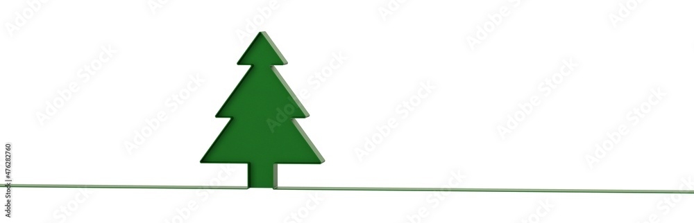 scene abstract christmas tree 3d rendering scene abstract christmas tree 3d rendering
