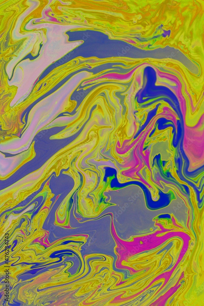 Abstract Blue-yellow marble background. Acrylic texture with marble pattern. Mixing colors creates an interesting structure. It is well suited for laptop background and wallpaper, fabric Abstract Blue-yellow marble background. Acrylic texture with marble pattern. Mixing colors creates an interesting structure. It is well suited for laptop background and wallpaper, fabric