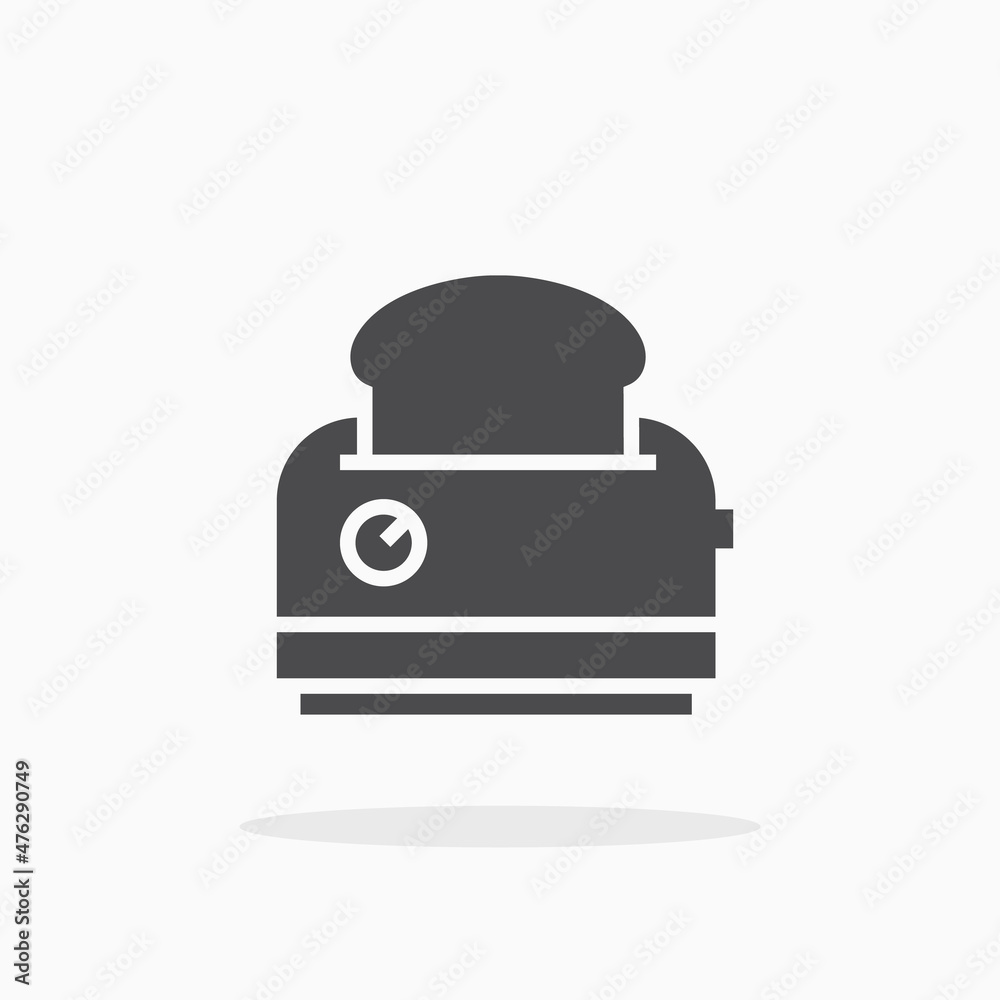 Fototapeta premium Toaster icon.