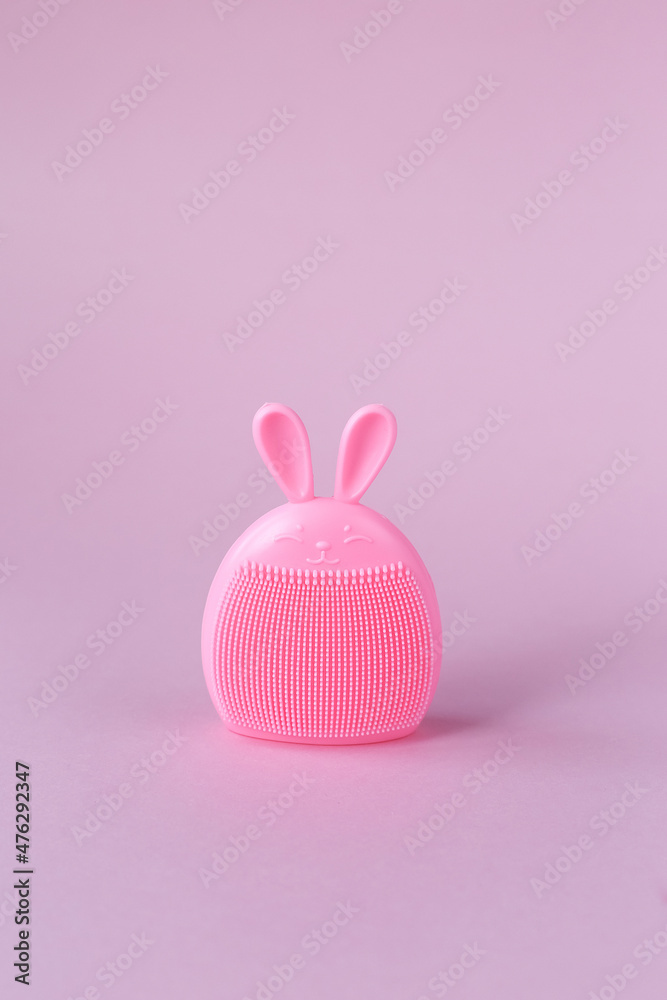 Silicone sponge for washing pink Silicone sponge for washing pink