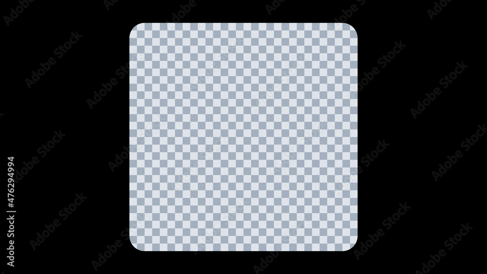 Old frame cinematic on a transparent background. Vintage video effect ...