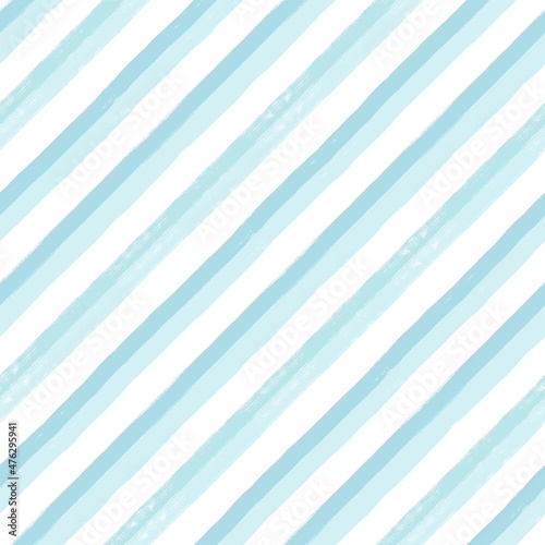 Diagonal stripes pattern, seamless brush texture lines background, monochrome geometric parallel strokes, oblique linear vector