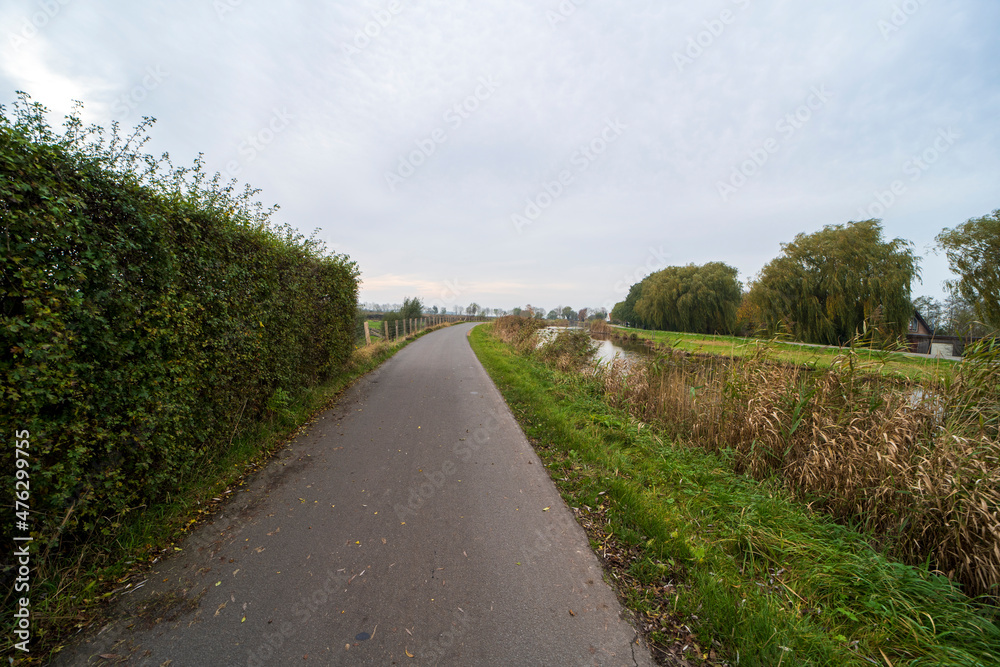 A country road in the Hamlet of Waver