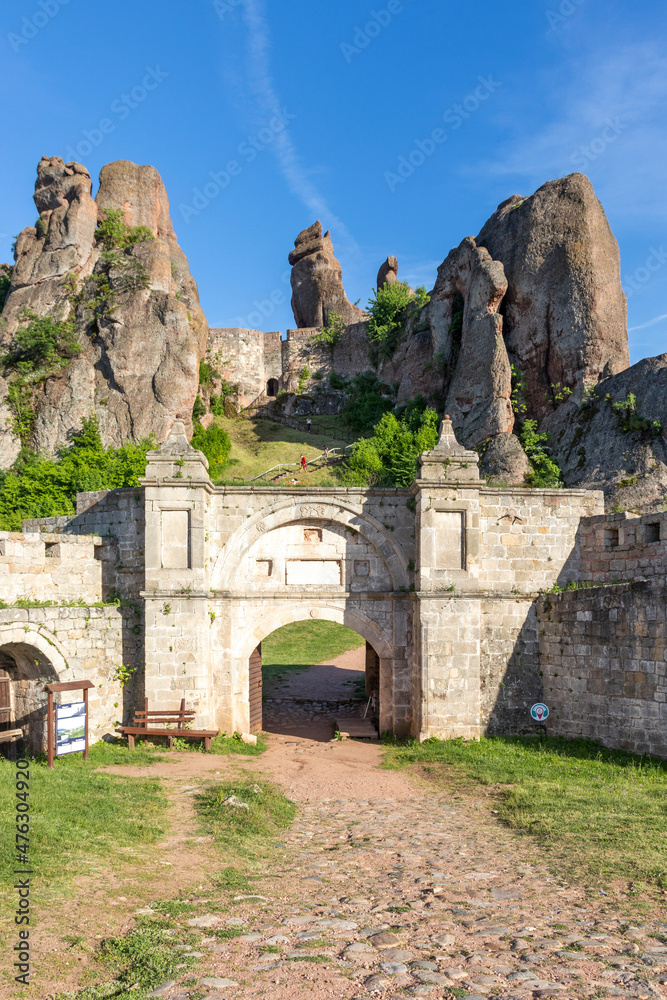 Ruins of Medieval Belogradchik Fortress known as Kaleto, Bulgaria