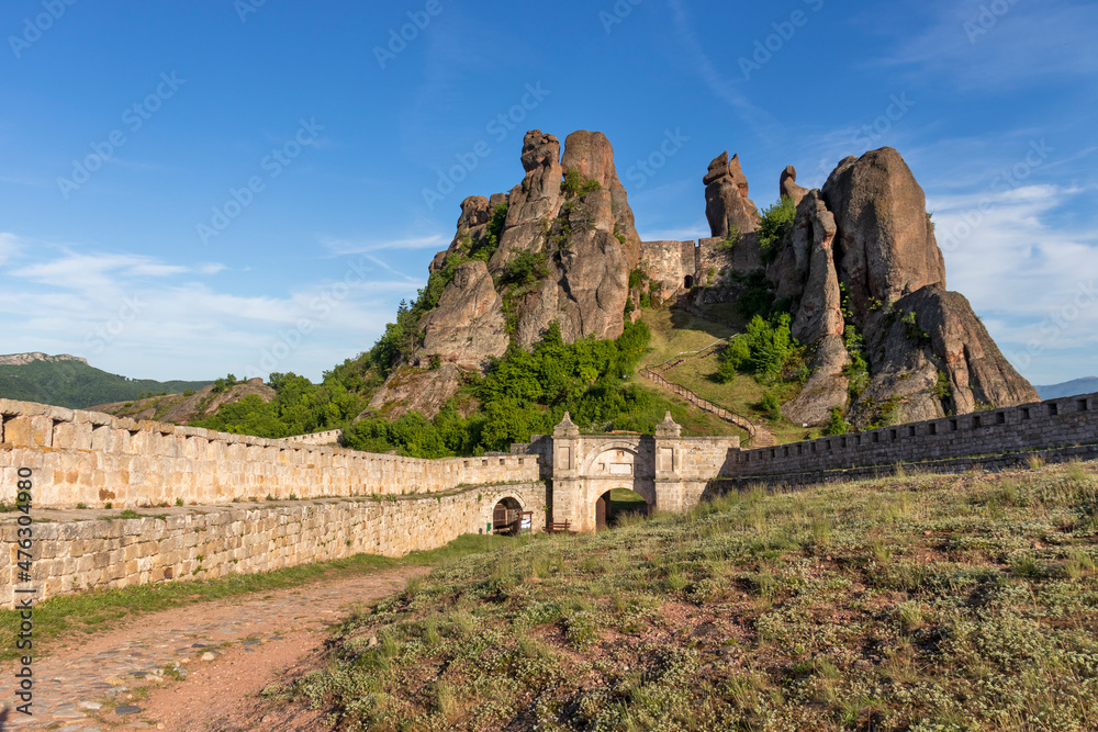 Fototapeta premium Ruins of Medieval Belogradchik Fortress known as Kaleto, Bulgaria