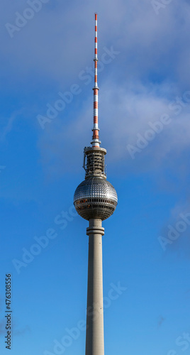 Berliner Fernsehturm or the TV Tower of Berlin, Germany