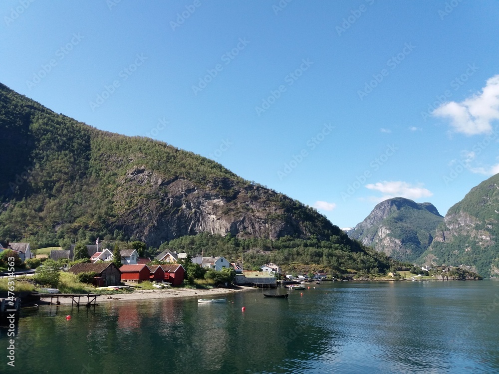 Flam, Norwegen, Fjord