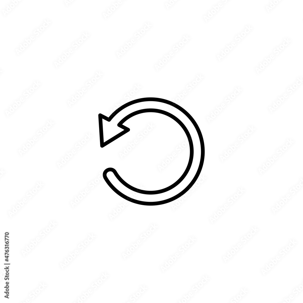 Reload icon, refresh icon vector for web Reload icon, refresh icon vector for web