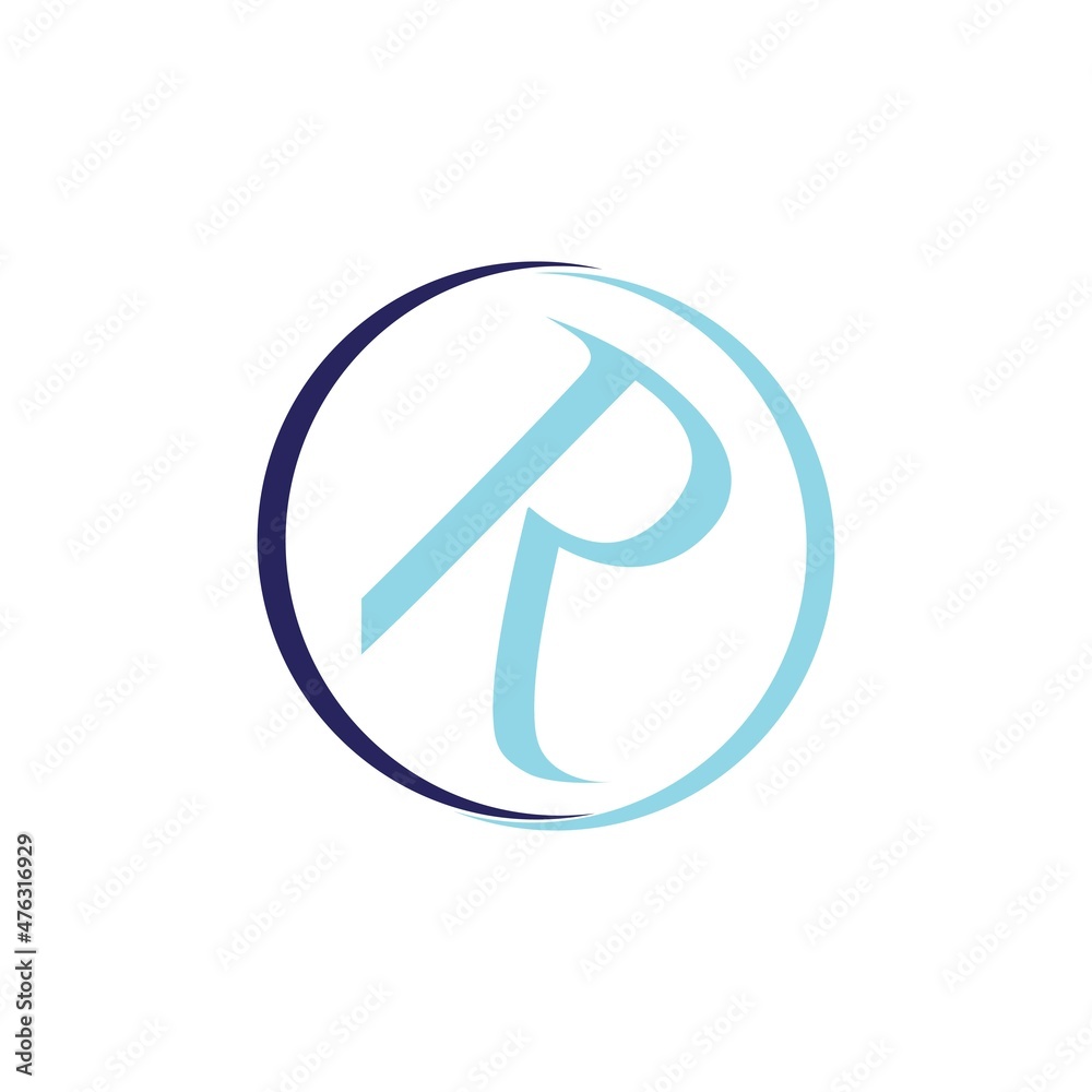 Letter R icon logo vector design Letter R icon logo vector design