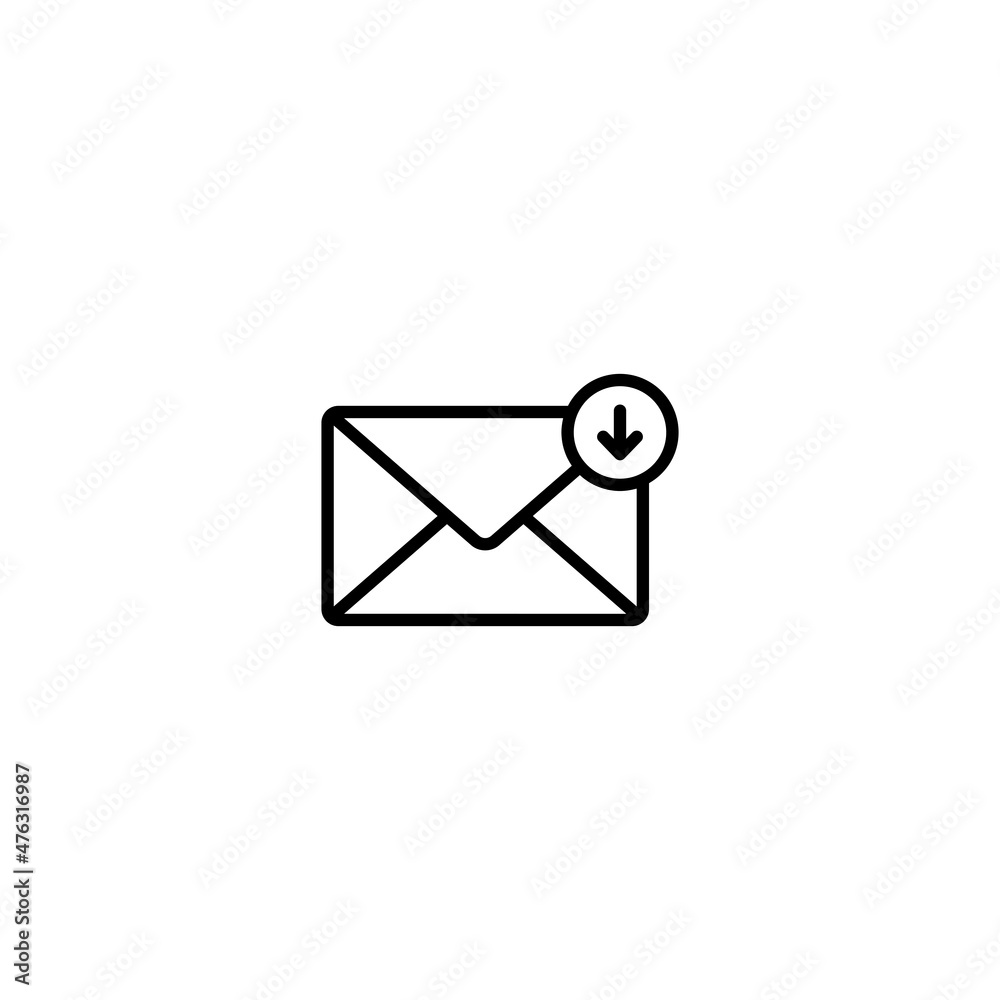 envelope icon vector for web envelope icon vector for web