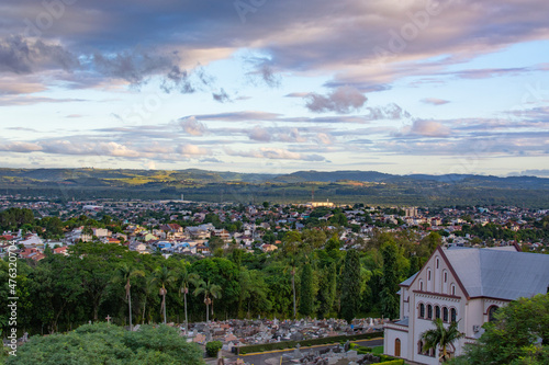 view of the city from totel swan tower , Novo Hamburgo, Rio Grande do Sul, Brazil photo