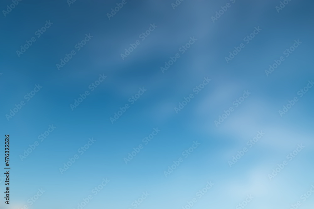 blurred of blue-sky background natural abstract style.