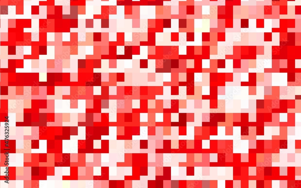 Fototapeta premium Light Green, Red vector background in polygonal style.