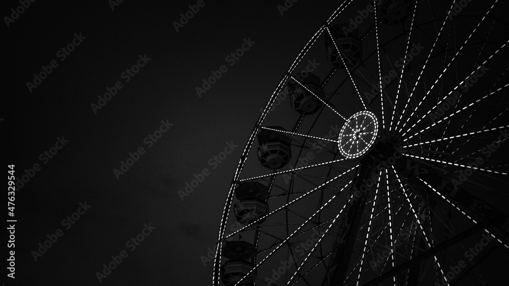 wheel in the night
