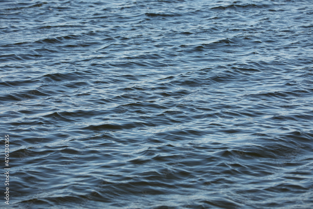 Beautiful river water surface with waves as background Beautiful river water surface with waves as background