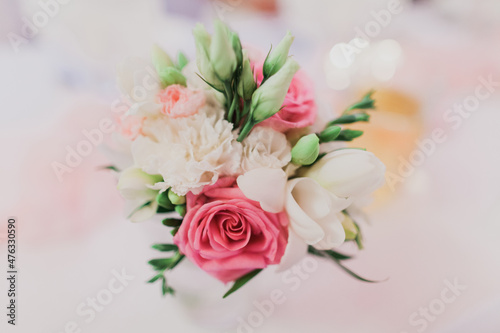 pink roses bouquet © Elninho