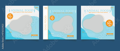 Animal food food social media post