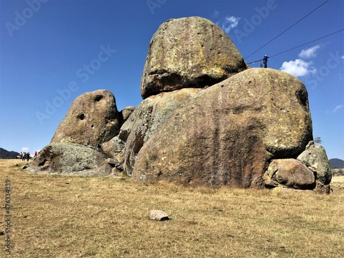 Big stones in Tapalpa Mexico photo