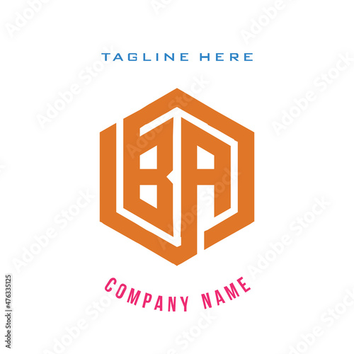 BA  lettering logo is simple, easy to understand and authoritative
