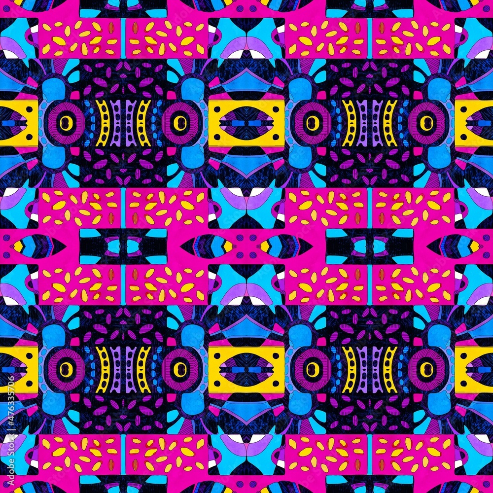 Abstract beautiful geometric seamless pattern Abstract beautiful geometric seamless pattern