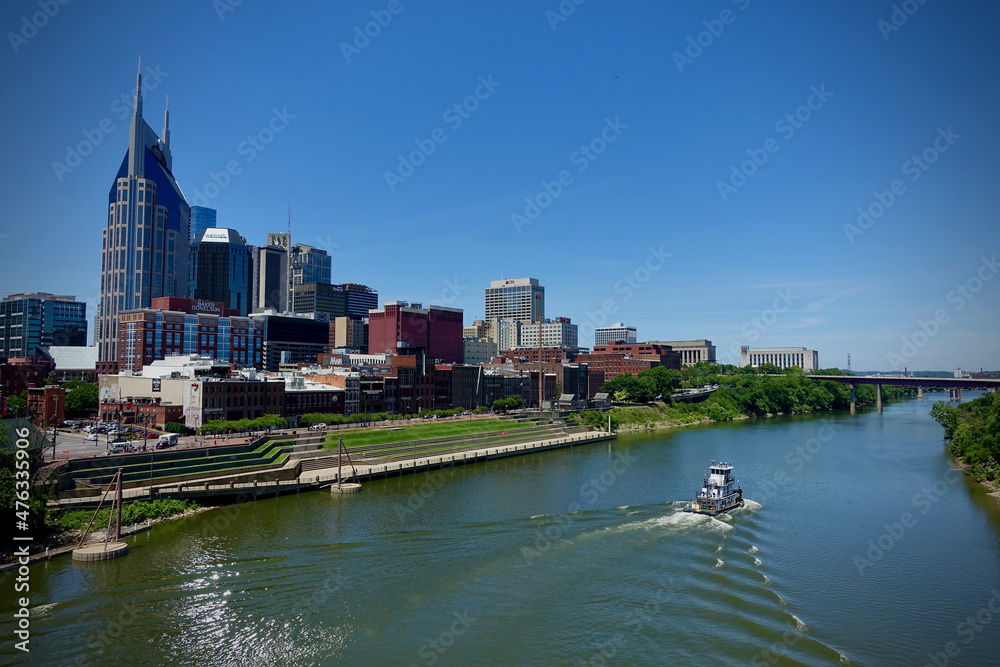 Nashville from the Cumberland