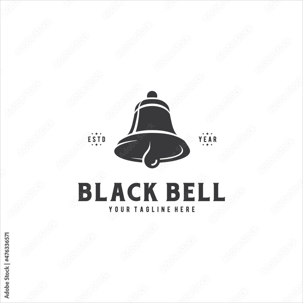 Bell Logo Design Vector Image Stock Vector | Adobe Stock