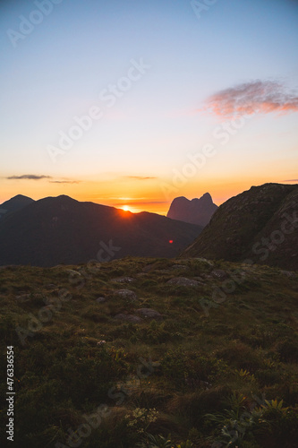 Sunrise at Pico Parana mountain