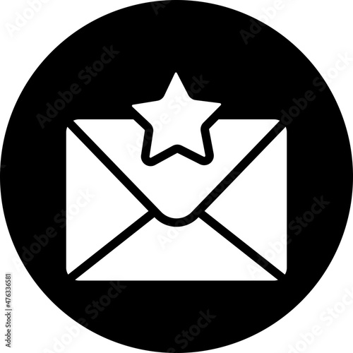 mail glyph icon