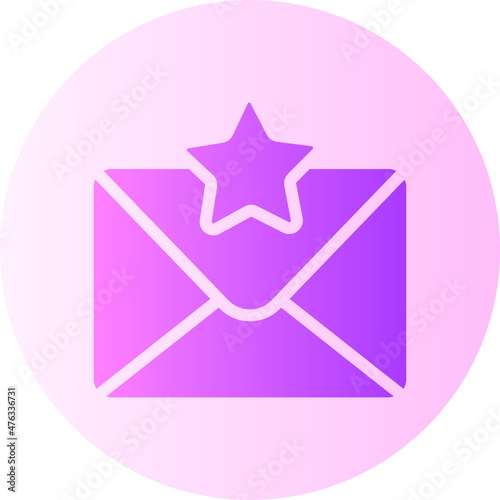 mail gradient icon