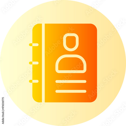 address gradient icon