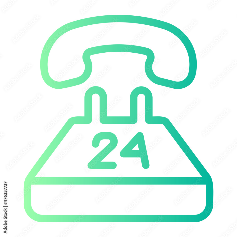 call center gradient icon call center gradient icon