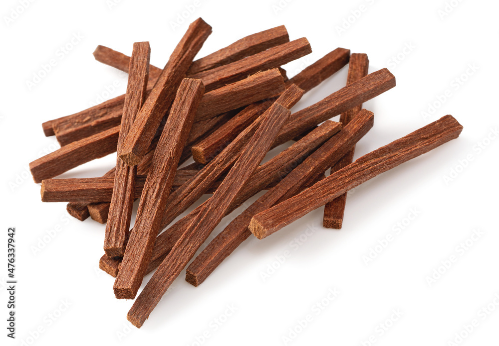sandalwood sticks isolated on white background sandalwood sticks isolated on white background